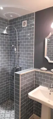 Salle de bains dans l'établissement Studio Anvers