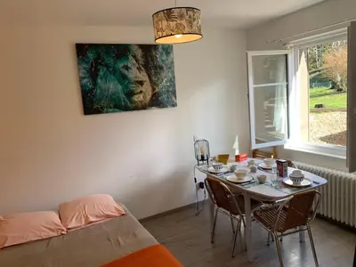 Coin salon dans l'établissement Les Amis de Beauval