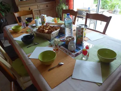 Nourriture dans le B&B/chambre d'hôtes ou à proximité
