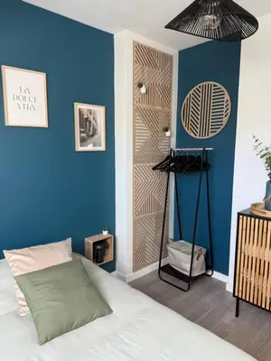 Un ou plusieurs lits dans un hébergement de l'établissement Chambre chez particulier proche circuit 24h