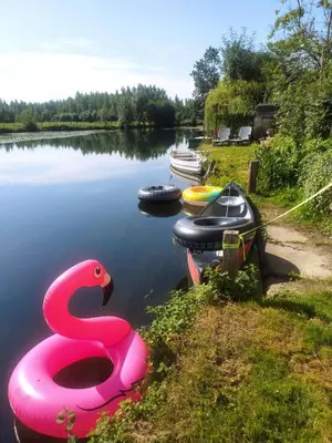 Paysage naturel près de la maison de vacances