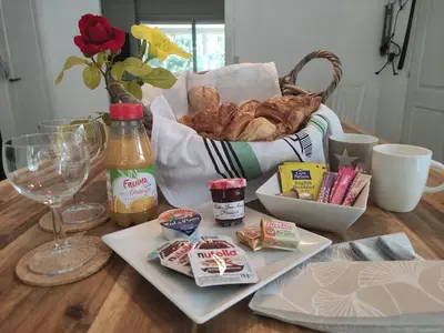 Nourriture dans la maison de vacances ou à proximité