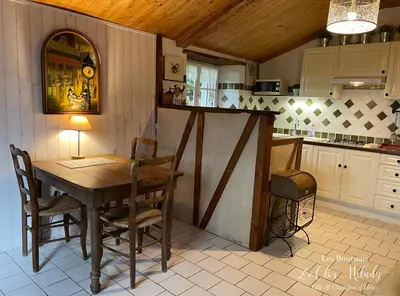 Cuisine ou kitchenette dans l'établissement Le Clos Milady - Gîtes de campagne en Touraine