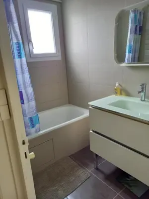 Salle de bains dans l'établissement la Loire douceur de vivre