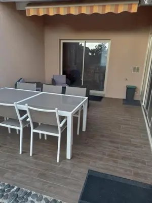 Balcon ou terrasse dans l'établissement Chez patrice