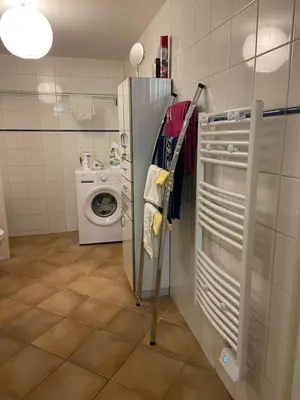 Salle de bains dans l'établissement Appartement Rez de chaussée T2 centre-ville