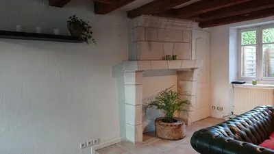 Coin salon dans l'établissement Ma Maison Chambourgeoise