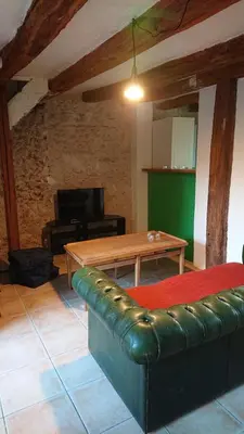 Coin salon dans l'établissement Ma Maison Chambourgeoise