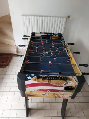 Salle de jeux dans l'établissement maison individuel proche des châteaux et Amboise avec jardin clos