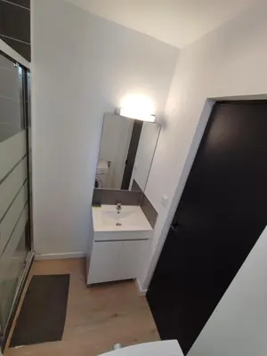 Salle de bains dans l'établissement Alsace N°2