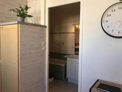 Plan de l'établissement T2 lumineux vue sur Cher, 8mn Gare & centre