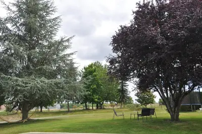 Jardin de l'établissement Chez Aurélie & Sacha