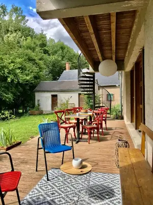 Jardin de l'établissement Le Moulin