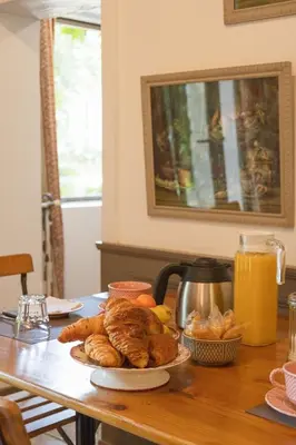 Nourriture dans la maison d'hôtes ou à proximité
