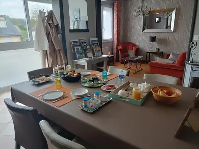 Nourriture dans le B&B/chambre d'hôtes ou à proximité