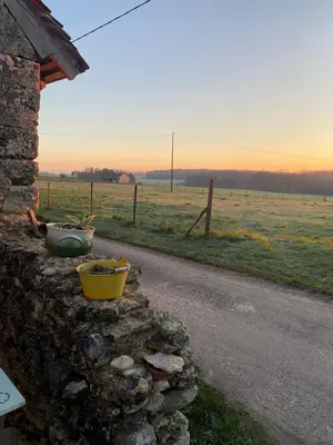 Paysage naturel près de la maison de vacances