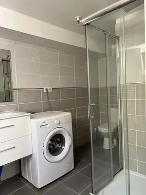 Salle de bains dans l'établissement Au coeur des Chateaux de la Loire