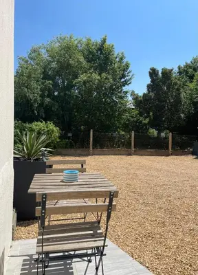 Jardin de l'établissement Au coeur des Chateaux de la Loire