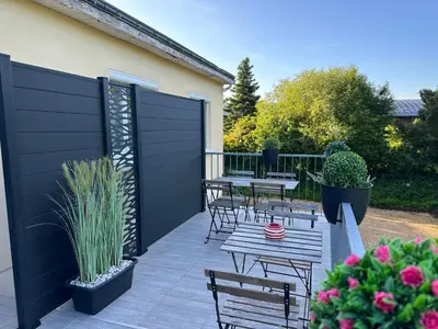 Balcon ou terrasse dans l'établissement La douceur au coeur des chateaux de la Loire