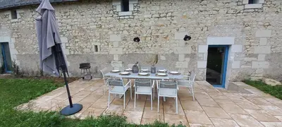 Terrasse ou espace extérieur de l'établissement Domaine de la Chaume