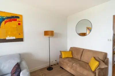 Coin salon dans l'établissement Le Merel