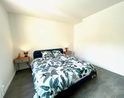 Un ou plusieurs lits dans un hébergement de l'établissement Residence Belfort