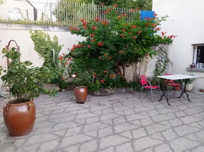 Jardin de l'établissement Chez Lili