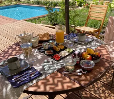Nourriture dans le B&B/chambre d'hôtes ou à proximité
