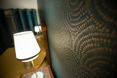 Plan de l'établissement Chambre art deco Gatsby dans maison d'hote 