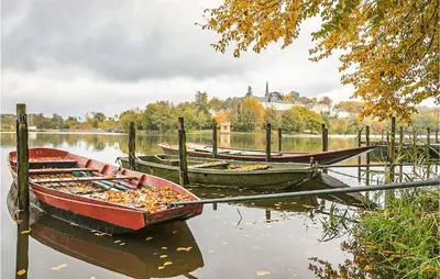Vue sur la rivière ou le fleuve situé(e) à proximité de la maison de vacances