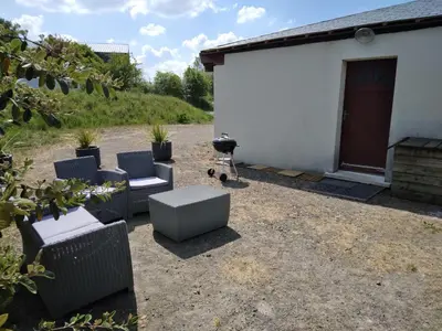 Jardin de l'établissement L'écurie à proximité de Tours