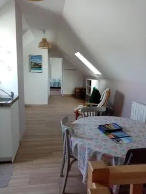 Cuisine ou kitchenette dans l'établissement Logement indépendant