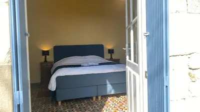 Un ou plusieurs lits dans un hébergement de l'établissement Domaine de la Boissière