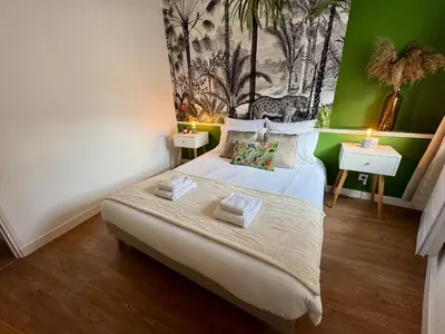 Plan de l'établissement Appartement centre ville climatisé vue Château
