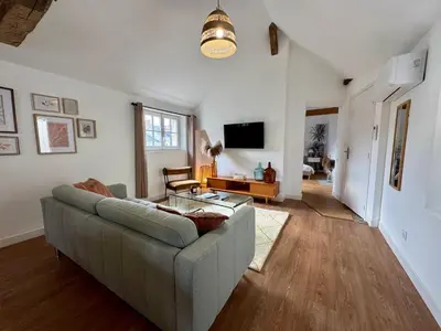 Plan de l'établissement Appartement centre ville climatisé vue Château