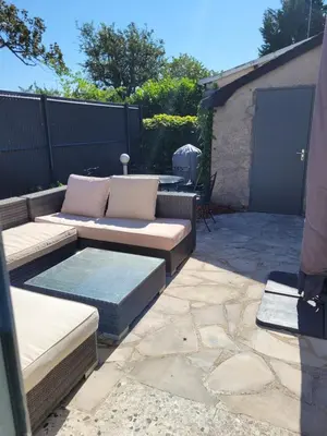 Terrasse ou espace extérieur de l'établissement Bléré maison centre ville proche Beauval et Chenonceau