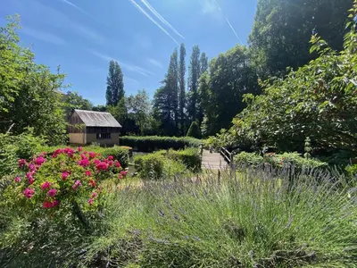 Jardin de l'établissement Domaine du moulin de la plaine