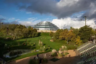 Jardin de l'établissement Les Rivages de Beauval