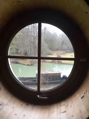 Vue sur la rivière ou le fleuve situé(e) à proximité de la maison de vacances