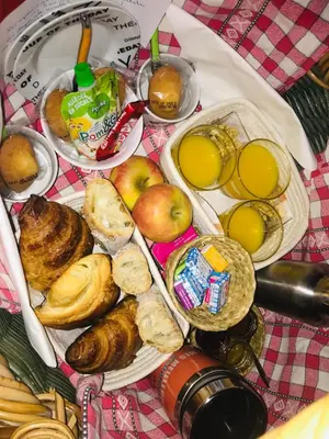 Nourriture dans la maison de vacances ou à proximité