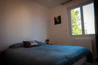Un ou plusieurs lits dans un hébergement de l'établissement Bonuit