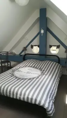 Un ou plusieurs lits dans un hébergement de l'établissement Gîte 16 personnes(Zoo La Flèche, 24h du Mans)