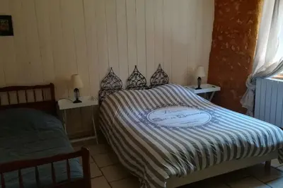 Un ou plusieurs lits dans un hébergement de l'établissement Gîte 16 personnes(Zoo La Flèche, 24h du Mans)