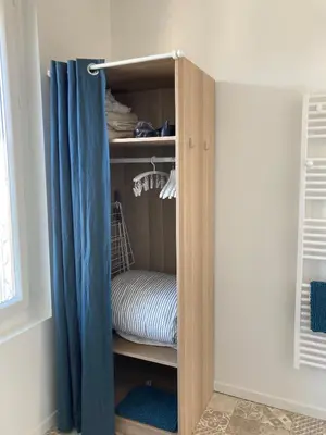 Un ou plusieurs lits dans un hébergement de l'établissement Les Beaux Jours, Tours, le Duplex