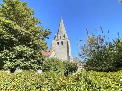 Jardin de l'établissement Gîte Moderne avec Climatisation - Val de Loire - FR-1-381-523