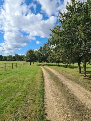 Paysage naturel près de la maison de vacances
