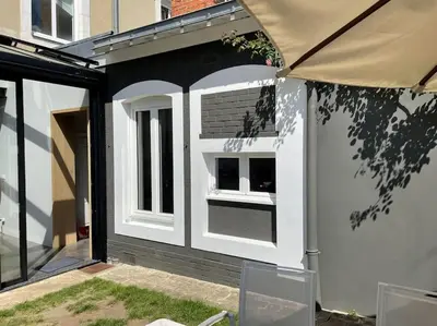 Bâtiment de la maison de vacances