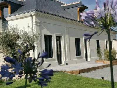 Jardin de l'établissement Cocon des vignes du Domaine Ansodelles
