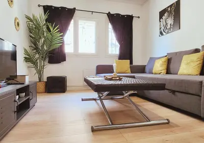 Coin salon dans l'établissement 
