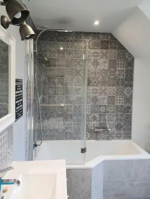 Salle de bains dans l'établissement Chambre avec sdb